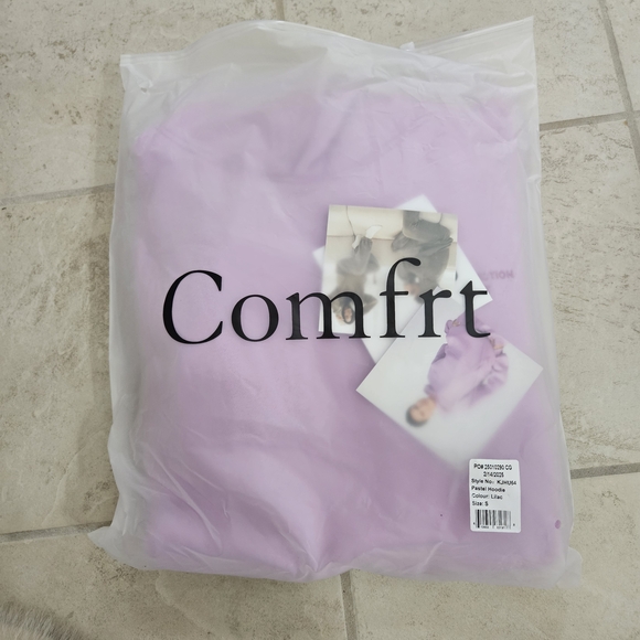 Comfort Collection Pastel Edit Lavender Hoodie - Women - Picture 4 of 8